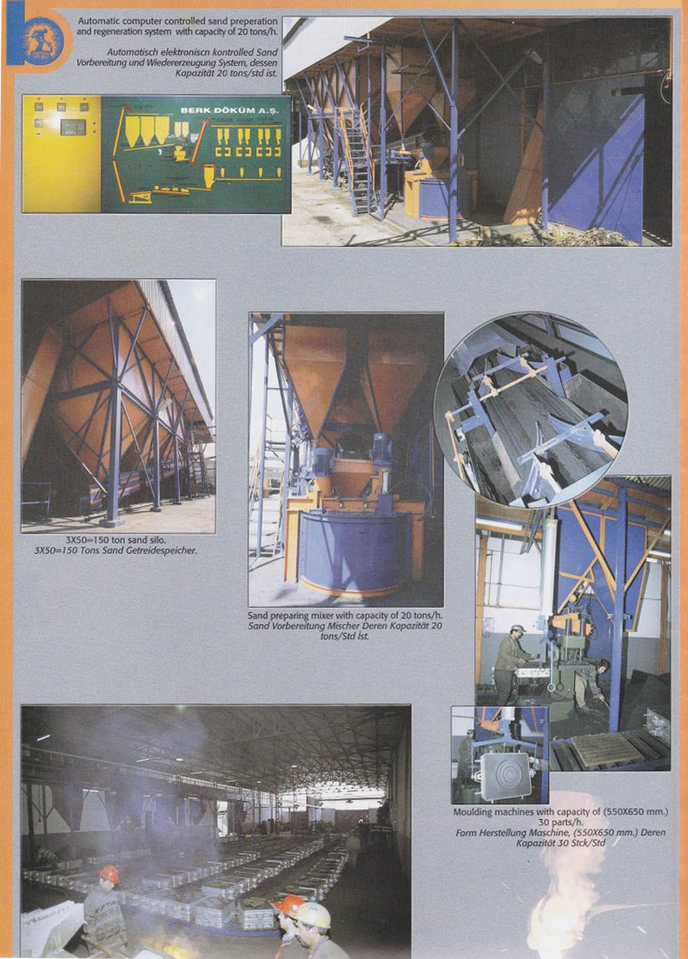 Berk Döküm Dökümhane GDS Döküm